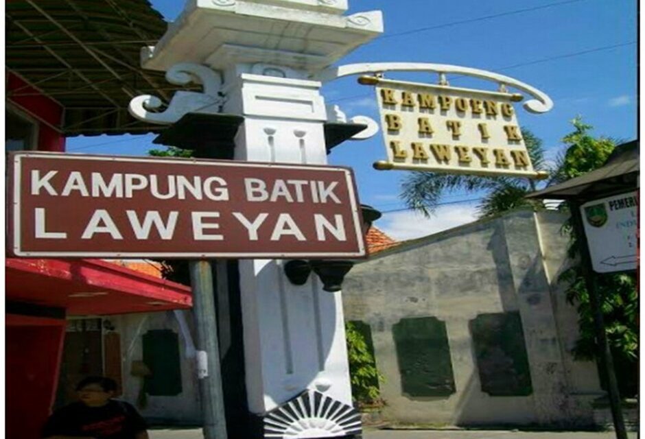 Jantung Kota Batik Surakarta di Kampung Laweyan